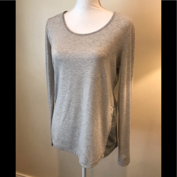 Lucy Tops - Lucy Lucytech long sleeve crew neck top cool gray